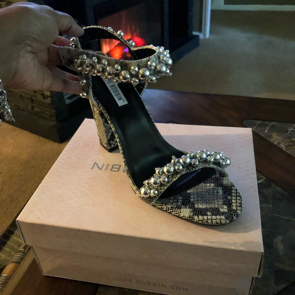 Snake Print Sandal